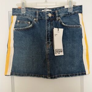 Zara TRF Mid-Rise Denim Mini Skirt NWT - Small